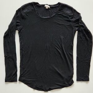 Gap Black Long Sleeve Top